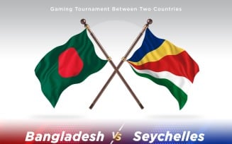 Bangladesh versus Seychelles Two Flags