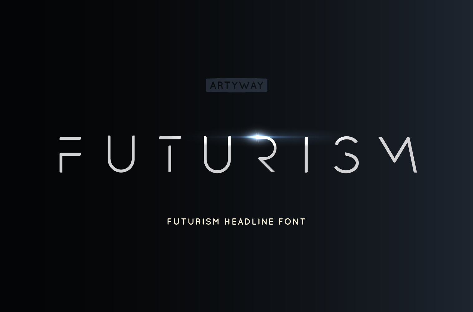 Futurism Headline and Logo Font