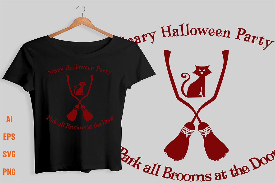 Template #200294 Designhalloween Broombroom Webdesign Template - Logo template Preview