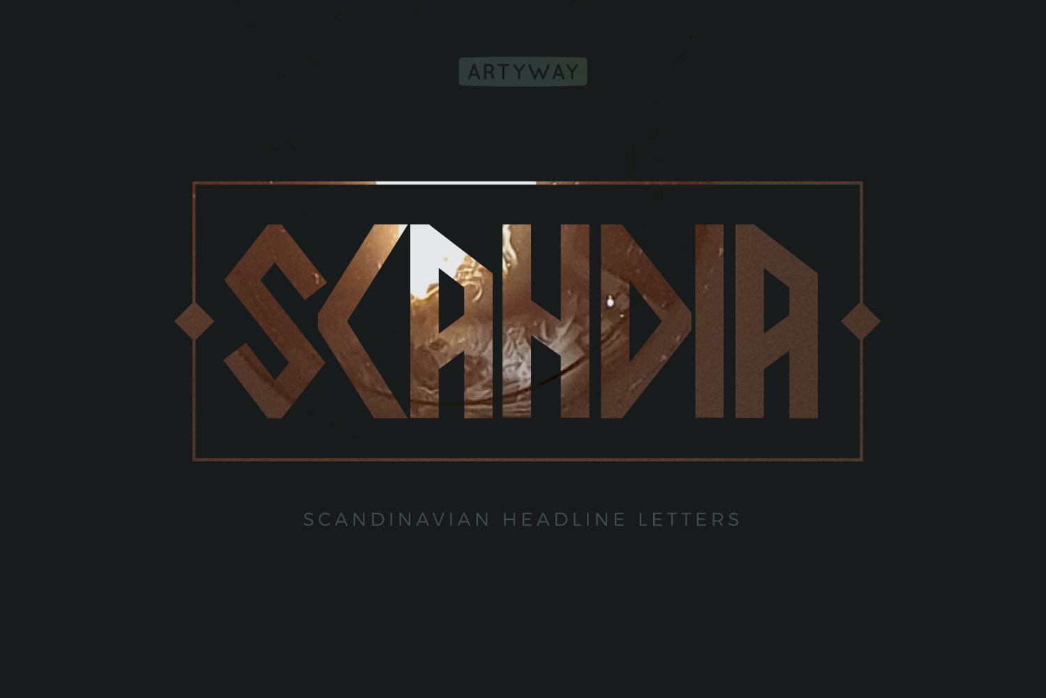 Scandia Headline and logo Font