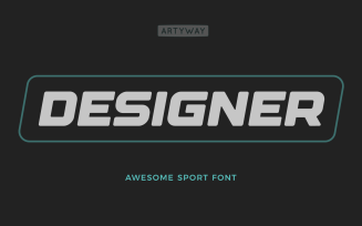 Designer Headline and Logo Font