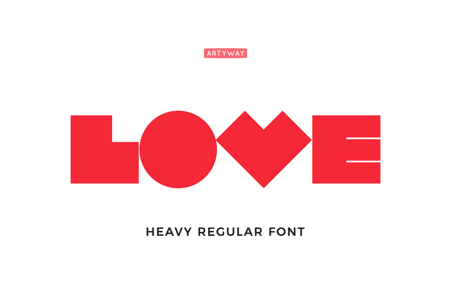 Robot Love Font for Unusual Headline and Logo