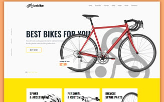 Bebike - Sport Bicycle Store WordPress Theme