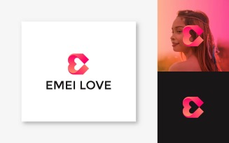 Emei Love creative – Logo Template