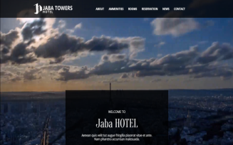 JABA Tower Hotel-Multipurpose Premium HTML5 Website Template