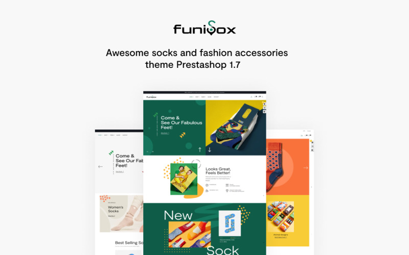 TM Funisox - Socks And Fashion Prestashop Theme PrestaShop Theme