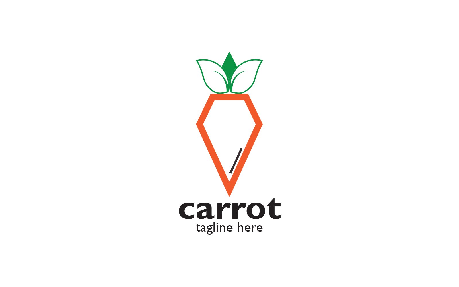 Kit Graphique #200412 Carrot Vegetables Divers Modles Web - Logo template Preview