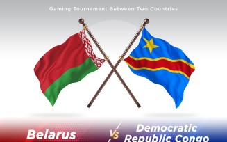 Belarus versus democratic republic Of The Congo Two Flags