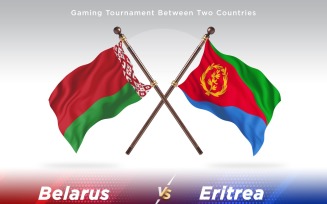 Belarus versus Eritrea Two Flags