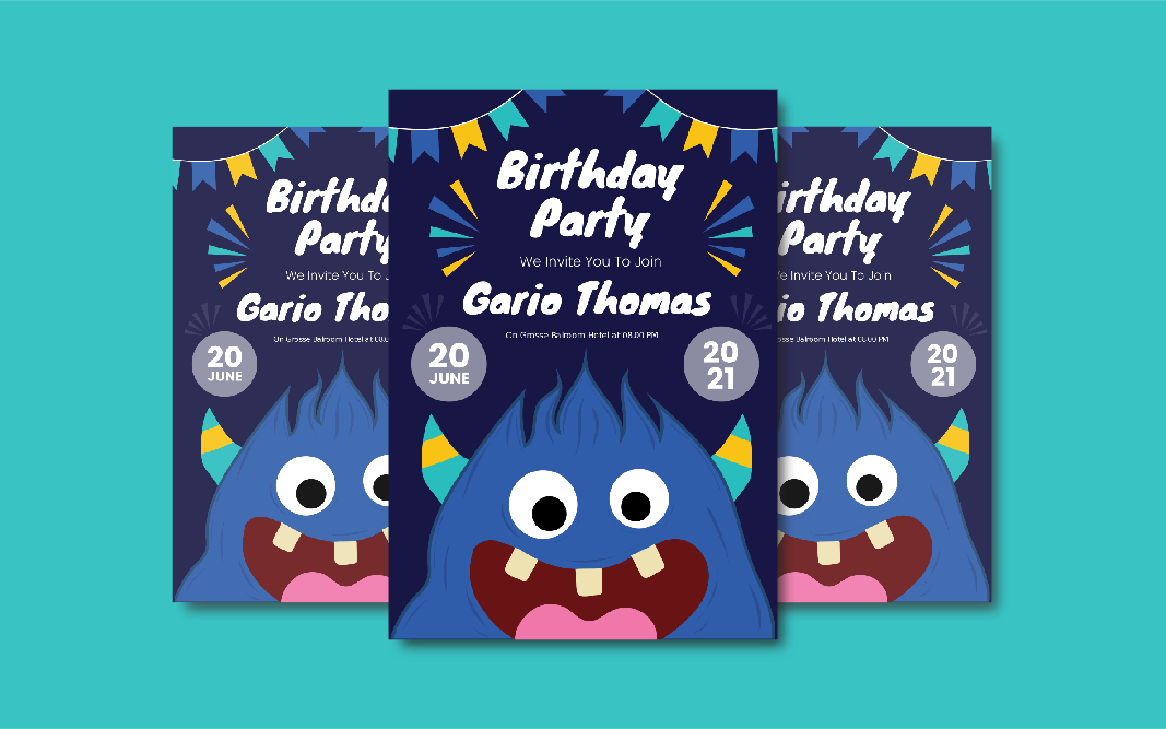 Kit Graphique #200725 Birthday Boy Divers Modles Web - Logo template Preview