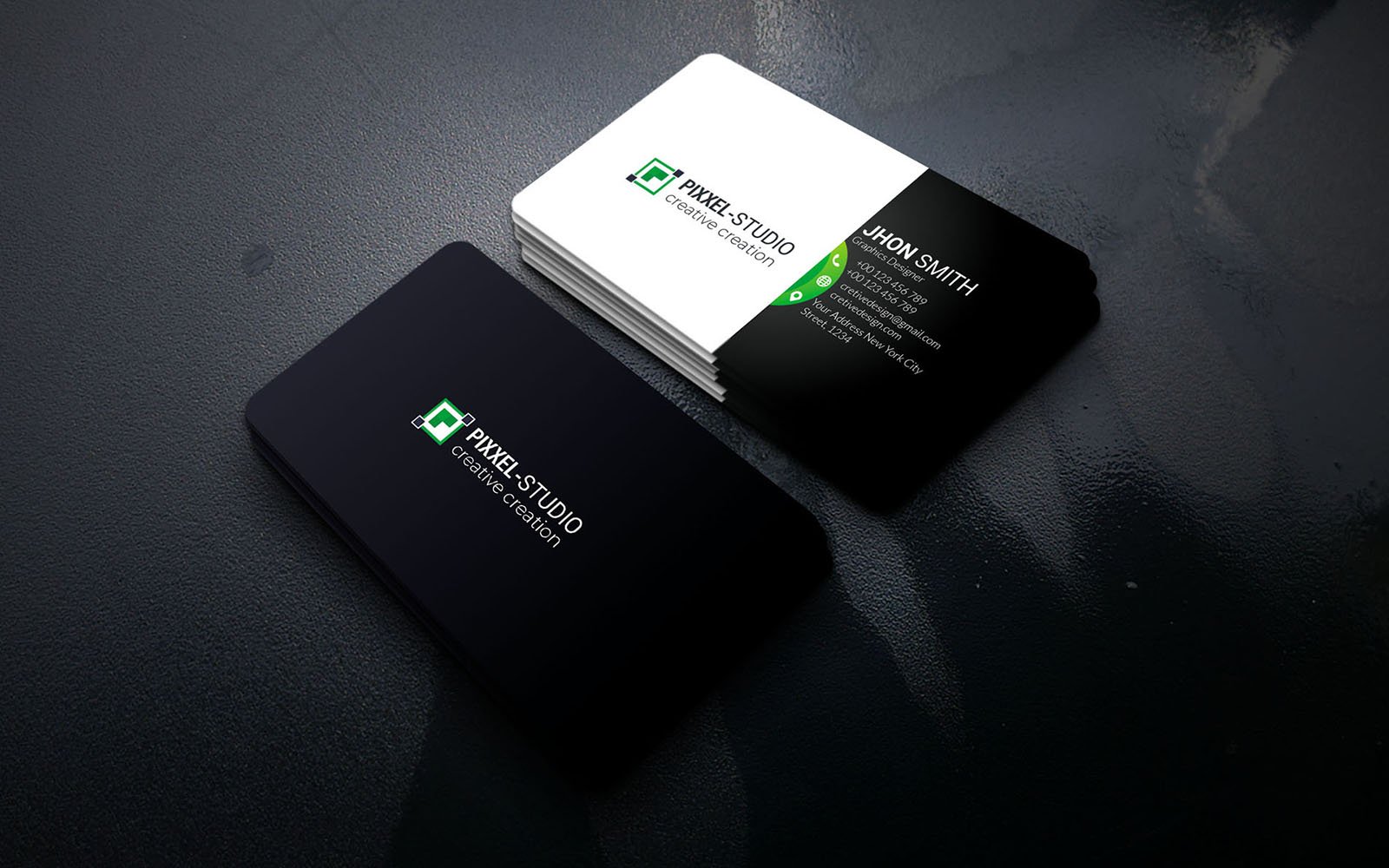 Template #200731 Business Card Webdesign Template - Logo template Preview