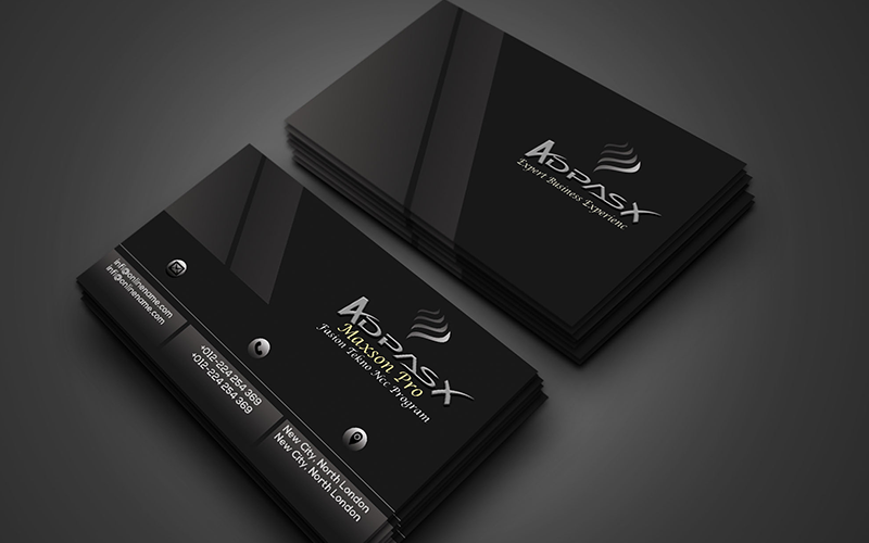 Professional Business Card so-195 Corporate Identity