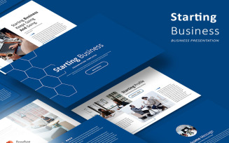 Starting Business - PowerPoint Template