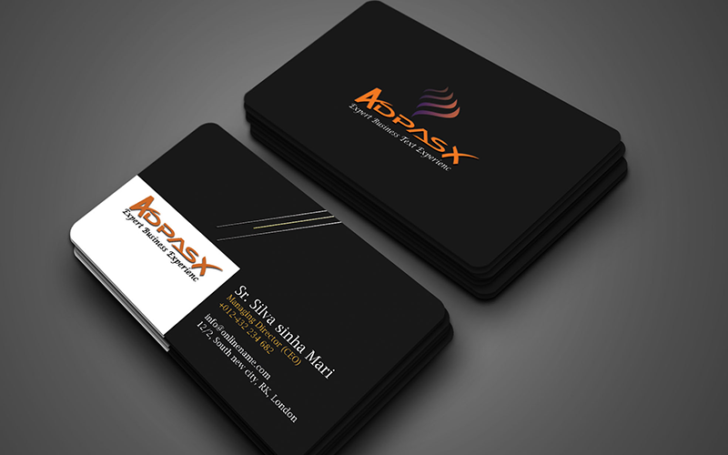 Personal Business Card so-196 Corporate Identity
