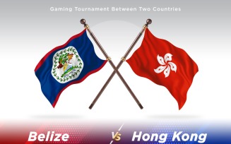 Belize versus Hong Kong Two Flags
