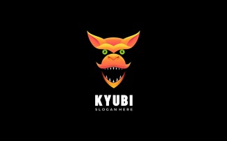 Kyubi Gradient Colorful Logo