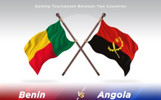 Benin versus Angola Two Flags