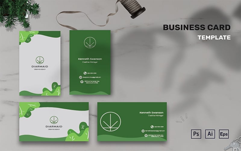 Kit Graphique #201387 Business Card Divers Modles Web - Logo template Preview