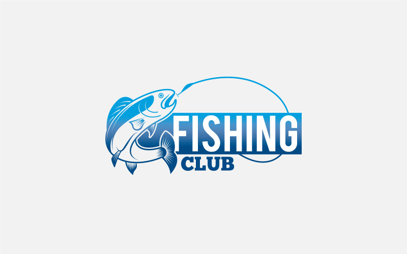 Fishing Logo and Badge Design Template Logo Template