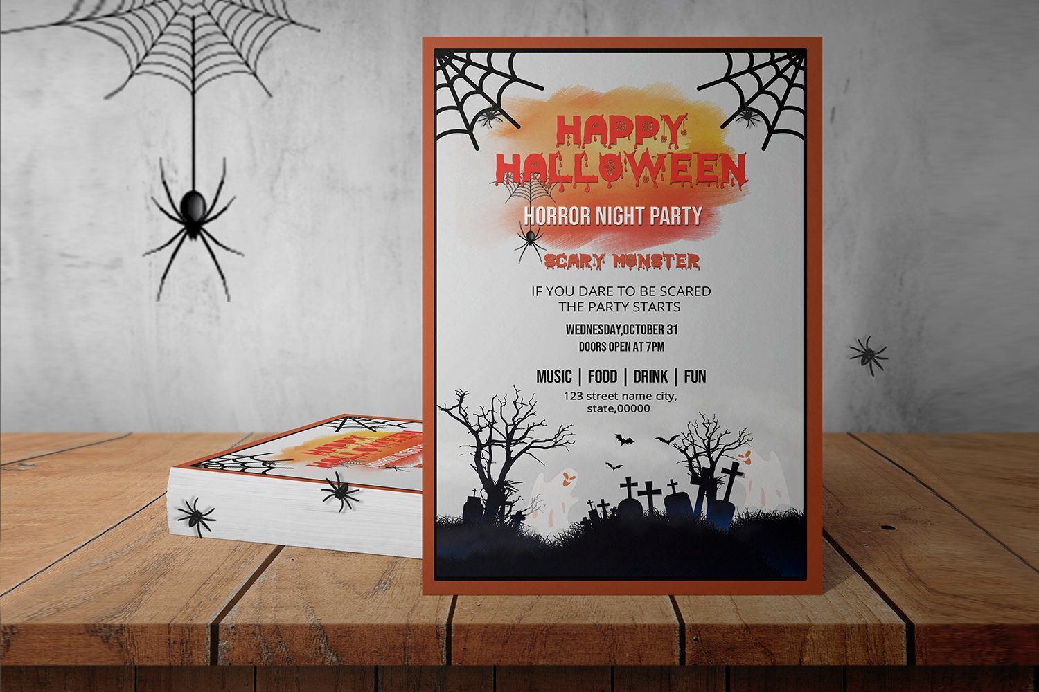 Kit Graphique #201448 Halloween Party Divers Modles Web - Logo template Preview