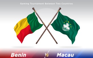 Benin versus Macau Two Flags