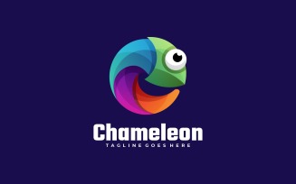 Chameleon Colorful Logo Template