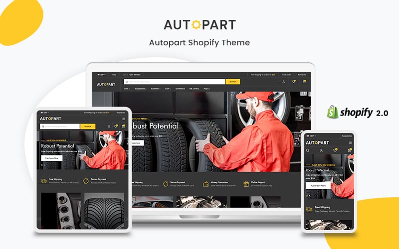 Template #201671 Shopifytheme Ecommerce Webdesign Template - Logo template Preview