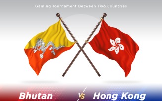 Bhutan versus Hong Kong Two Flags