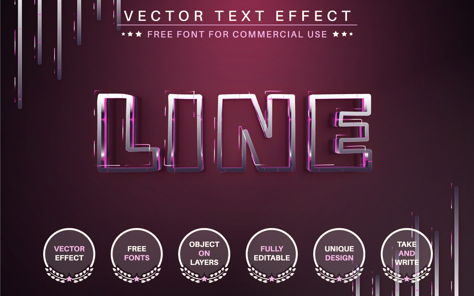 Template #201802 Effectfont Styleeditable Webdesign Template - Logo template Preview