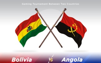 Bolivia versus Angola Two Flags