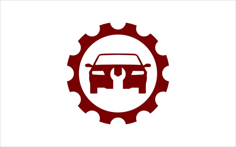Car maintenance vector template Logo Template