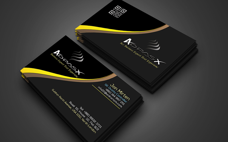 Professional Business Card so-198 Corporate Identity