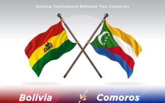 Bolivia versus Comoros Two Flags