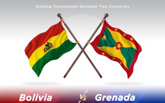 Bolivia versus Grenada Two Flags