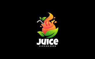 Juice Gradient Colorful Logo