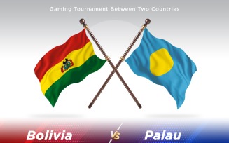 Bolivia versus Palau Two Flags