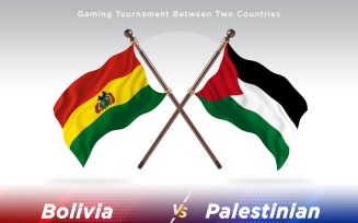 Bolivia versus Palestinian Two Flags