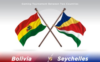 Bolivia versus Seychelles Two Flags