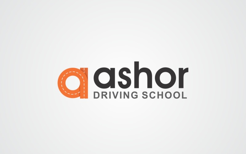 Ashor Driving School Logo Design Template Logo Template