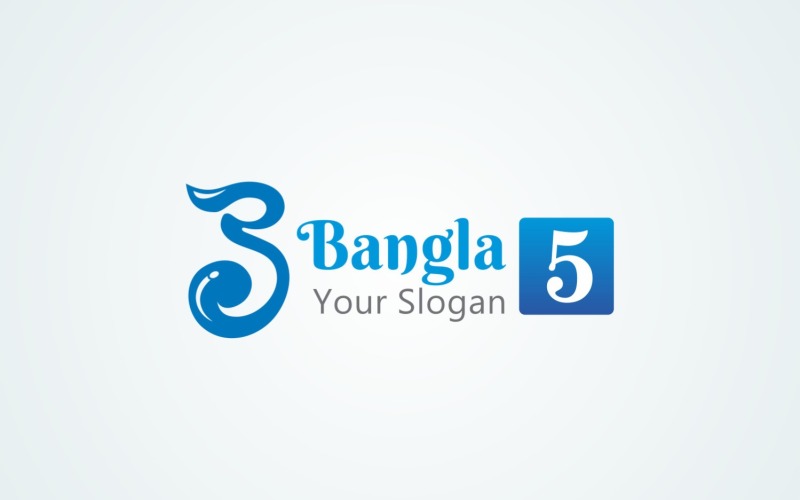 Bangle 5 Logo Design Template Logo Template