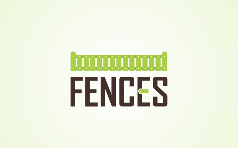 Fences Creative Logo Design Template Logo Template