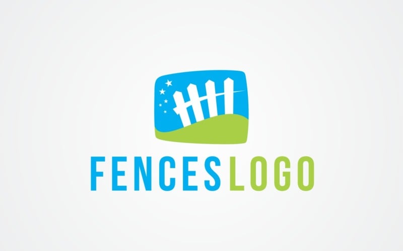 Fences Logo Design Template Logo Template