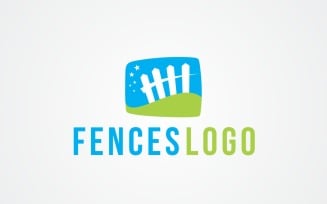 Fences Logo Design Template