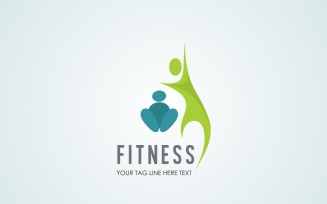 Fitness corporate Logo Design Template