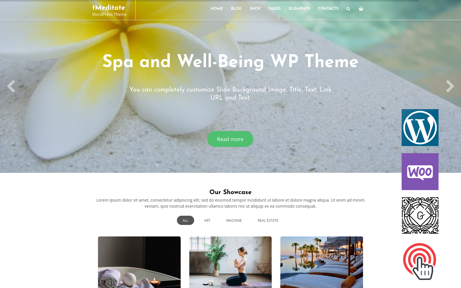 tMeditate - Spa and Well-Being WordPress Theme