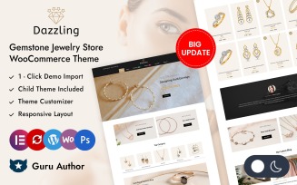 Diamllery - Gemstone Jewelry Store Elementor WooCommerce Responsive Theme
