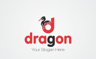 Dragon Logo Design Template