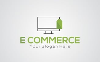 E Commerce Logo Design Template