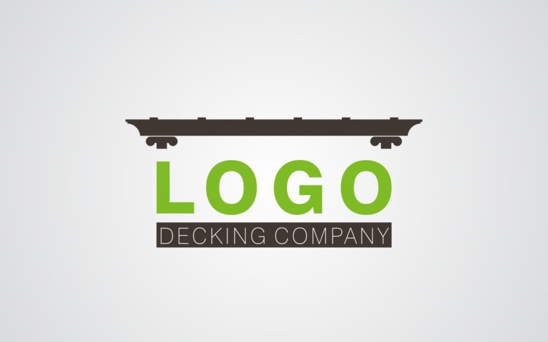 Logo Decking Company Logo Design Template Logo Template