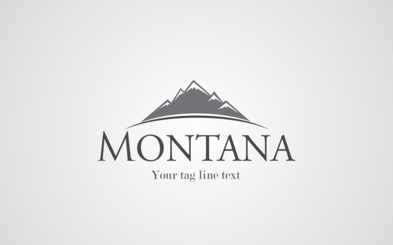 Montana Logo Design Template Logo Template